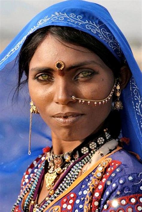 Rajasthan Woman From The Bhil Tribe Beauty Around The World