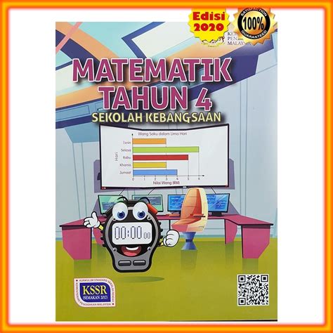 Buku Teks Matematik Tahun 4 Kssr Shopee Malaysia