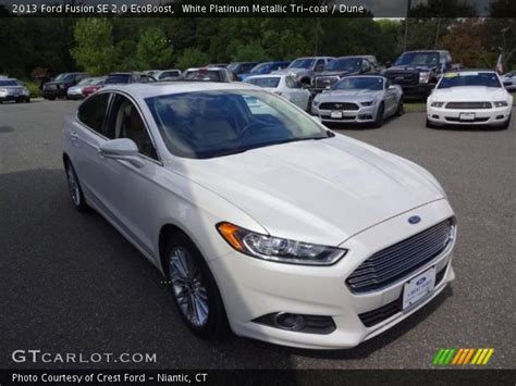 2013 ford fusion info and specifications, photos and wallpapers at the juicy automotive website | strongauto. White Platinum Metallic Tri-coat - 2013 Ford Fusion SE 2.0 ...