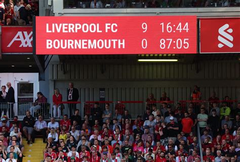 Liverpool Equal Premier League Record In 9 0 Demolition Of Bournemouth