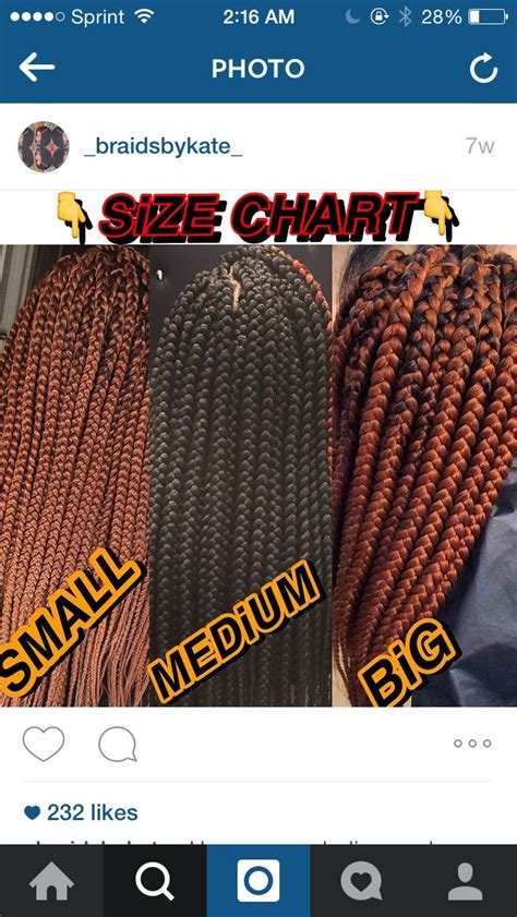 The Complete Guide To Box Braid Sizes Box Braids Size