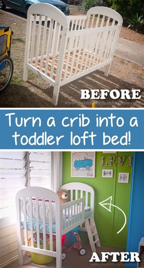 Turn A Crib Into A Toddler Loft Bed Pictures Photos And