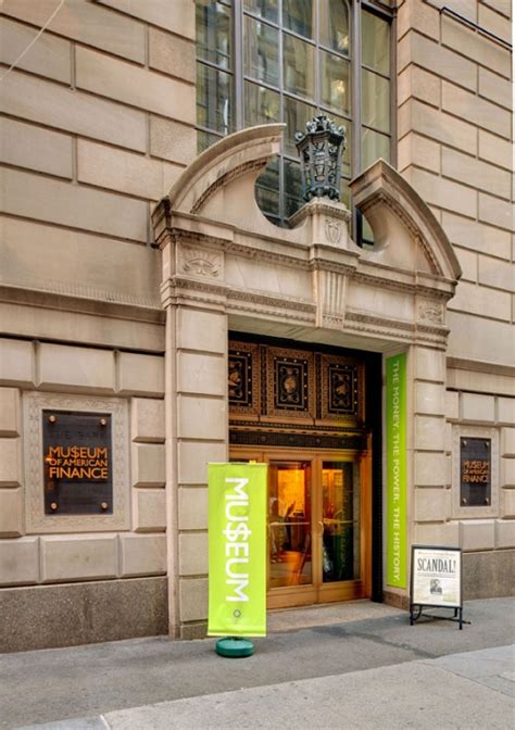 Entrance Museum Of American Finance