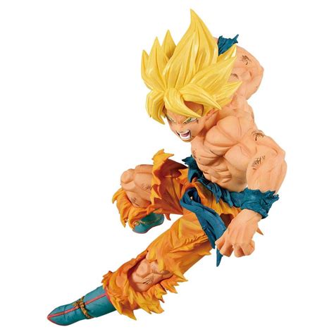 Banpresto Super Saiyan Son Goku ~63 Dragonball Z X Match Makers Statue Figurine 1 Official