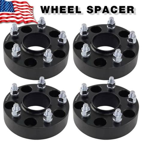4x 15 Black 5x5 Hubcentric Wheel Spacers For Jeep Jk Wrangler Grand
