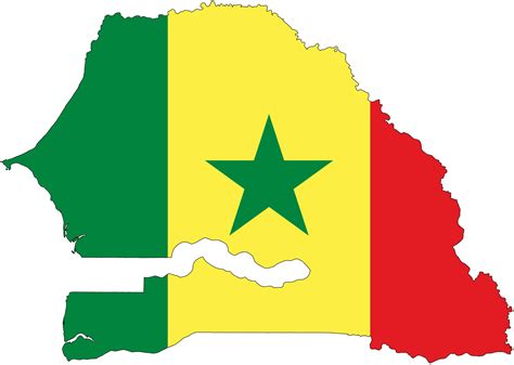 Carte Sénégal • Voyages Cartes