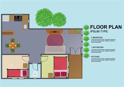 Free Floor Plan Vector Furniture ~ Twins Crew Woodvise