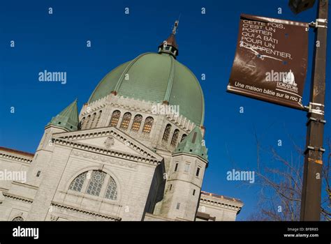 Saint Joseph Oratory In Montreal Quebec Canada Stock Photo Alamy