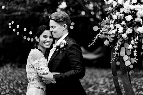 Lesbian Indian Wedding Tatum Mekhala Nyc Wedding Photographer Erica Camille Photography
