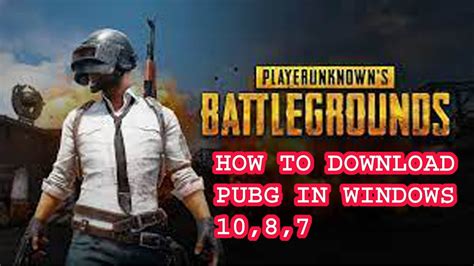 How To Download Pubg In Windows 1087 Youtube