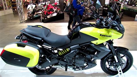 Sharing characteristics of all, but not neatly fitting into any of those categories. 2014 Kawasaki Versys 650 Walkaround - 2013 EICMA Milan ...