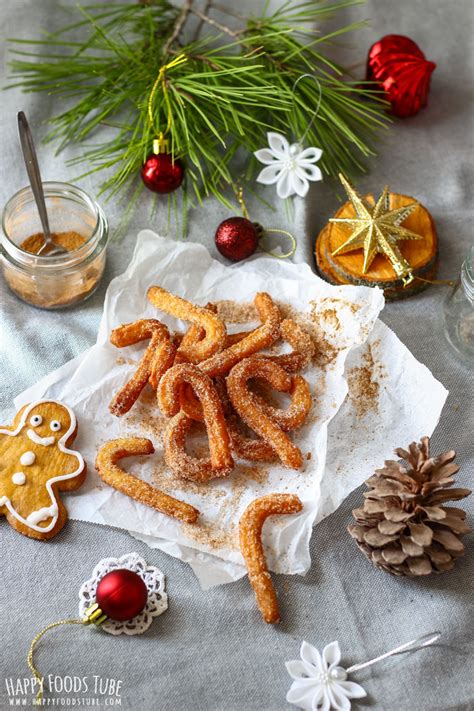 Festive Gingerbread Churros Recipe Happy Foods Tube