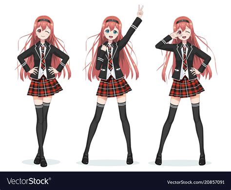 Anime School Girl Uniform Costume