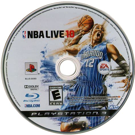 Nba Live 10 2009 Playstation 3 Box Cover Art Mobygames