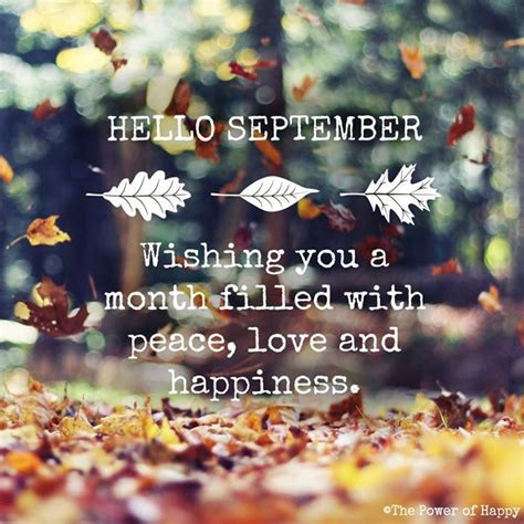 Have A Wonderful Day☀ September Quotes Hello September Quotes