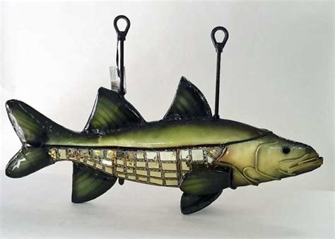 Large Snook Metal Fish Sculpture Garden Art Sculpture Fish Etsy