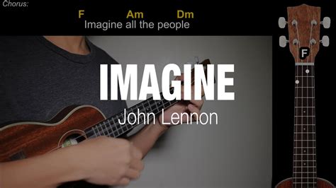 Chord Ukulele Imagine John Lennon Youtube