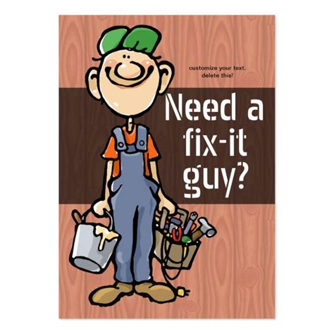 Click on the link to check them out. Job Hunting Handyman Fix-It Carpenter Painter Business ...