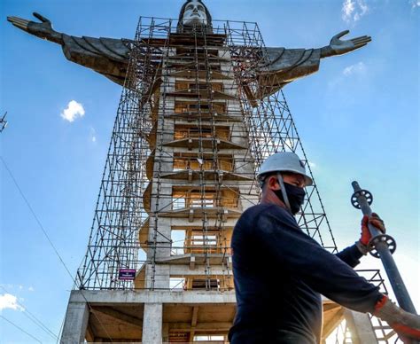 New Christ Statue In Brazils Encantado To Be Taller Than Rios The