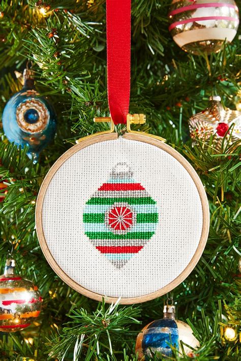 Unique cross stitch patterns for modern cross stitchers. Cross Stitch Pattern - Christmas Ornament - Needle Work