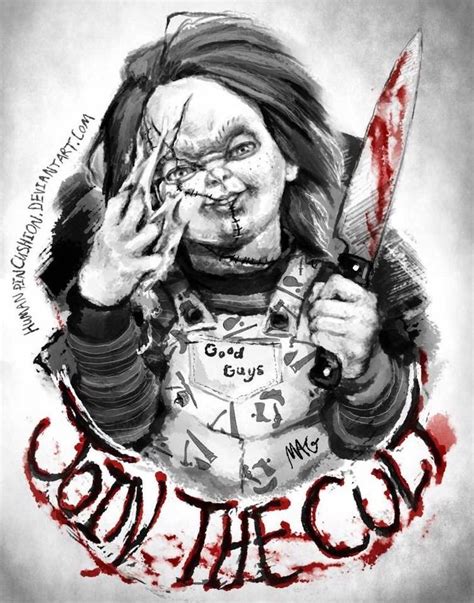Gambar Chucky Tattoo Horror Tattoo Movie Tattoos