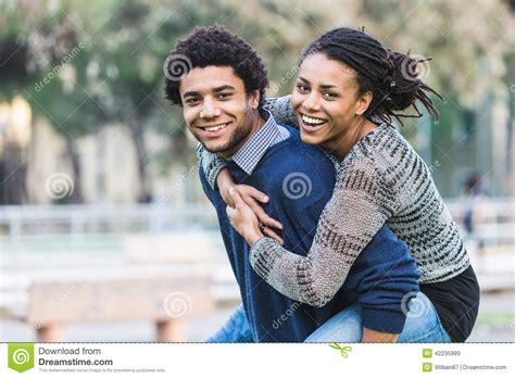 Beautiful Couple Stock Image Image Of Mixed Boyfriend