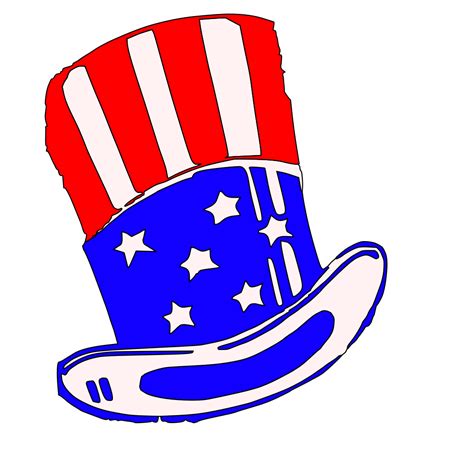 Uncle Sams Hat Clothing SVG Clip arts download - Download Clip Art, PNG png image