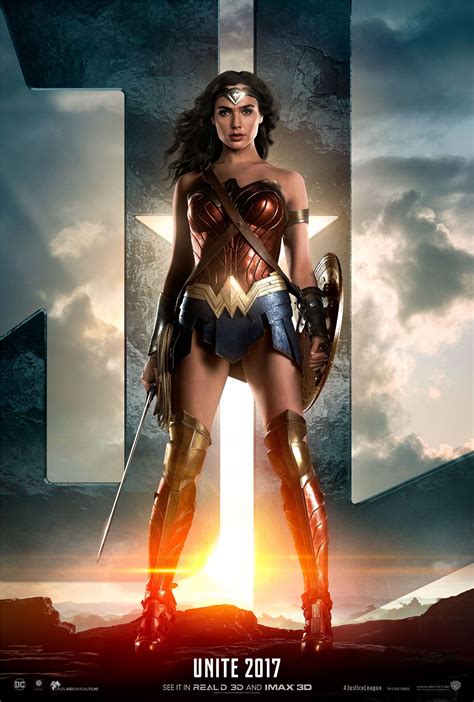 Image Justice League Wonder Woman Character Poster