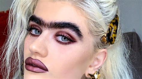 Model With Bushy Eyebrows Receives Death Threats Online Daily Telegraph