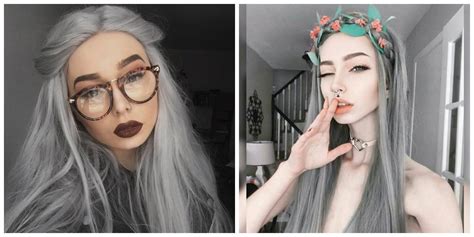 Grey hair that features layering. Grey hair 2019: trendy gray hair colors 2019 and tips for ...
