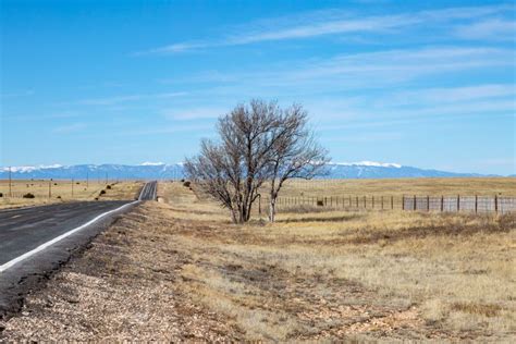 A New Mexico Winter Landscape Stock Photo Image Of Capped Point