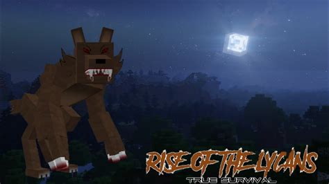 The Rise Of Lycan Werewolf Addon For Minecraft Pe Youtube