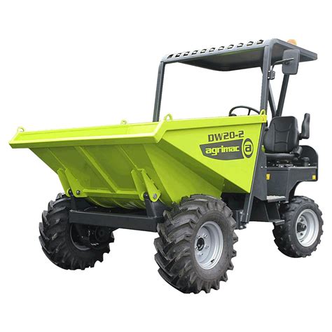 Mini Dumper à Déchargement Frontal Dw20 Agrimac à Roues Diesel