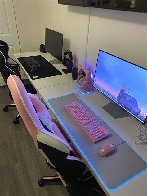 You will notice that their shape plays an important role and that it is one of the. #gaming #setup his and hers gaming setup, small room gaming setup, gaming setup ... | 1000 in ...