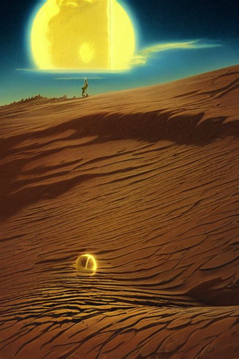 Stable Diffusion Prompt A Sandworm On Arrakis By David A Prompthero
