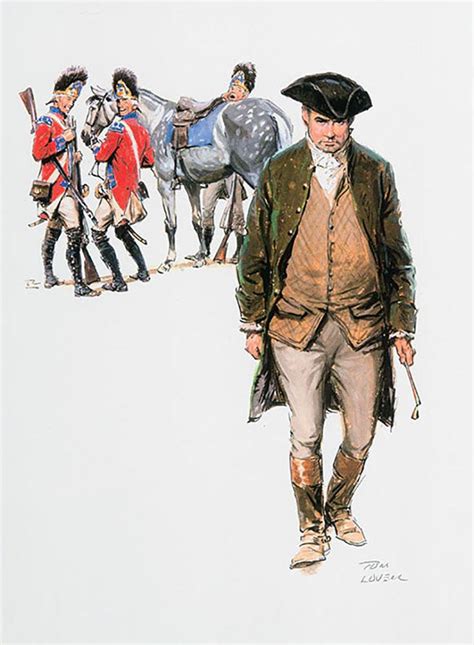 Tom Lovell Paul Revere Illustration