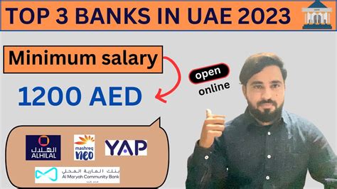 How To Open Current Account In Uae With Low Salary Top 3 Digital Banks