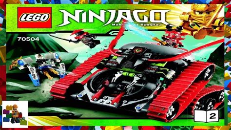 Lego Instructions Ninjago 70504 Garmatron Book 2 Youtube