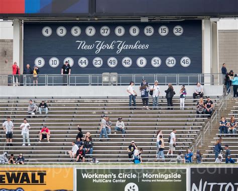 Ny Yankees Retired Numbers Inside Yankee Stadium The Bron