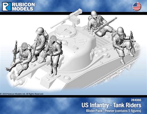 Michigan Toy Soldier Company Rubicon Models Us Infantry Tank Riders