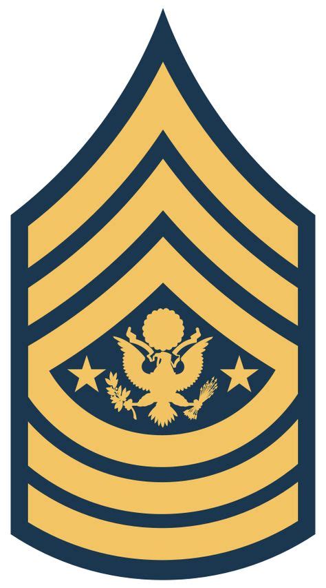 Insignia Of The Sargent Major Of The Army Army Sergeant Insignia Army