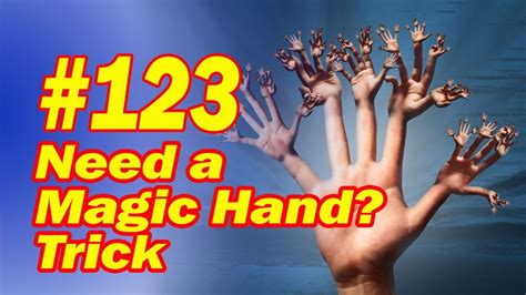 Need A Magic Hand Simple Fun Magic Trick Youtube