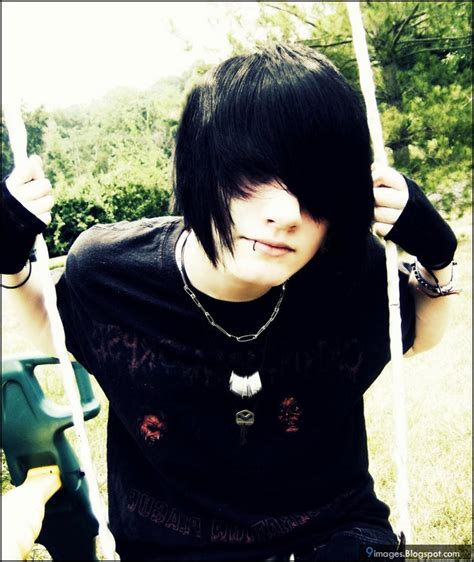 Emo Boy Cute Cradle Hair Style