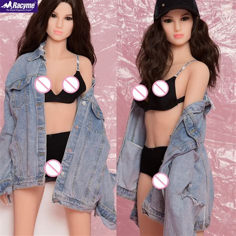 Racyme 158cm Sex Doll TPE Realistic Silicone Vagina Pussy Ass Sex Doll