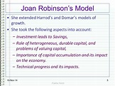 6. joan robinson's model