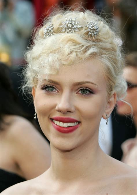 Scarlett Johansson Hair Photos The Avengers Stars Best Red Carpet
