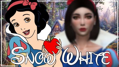 Snow White The Sims 4 Create A Sim Cc List Youtube