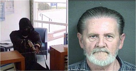 70 Year Old Man Robs Bank Gets Arrested Because He Preferred Jail To Living With Wife