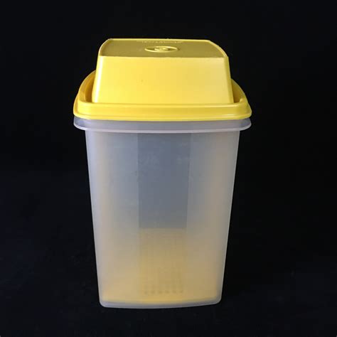 Vintage Tupperware Pickle Keeper In Cheery Yellow Free Etsy Canada