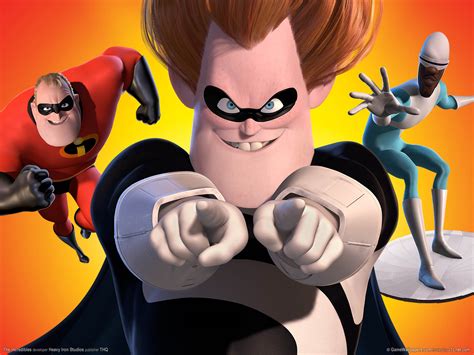 Mr Incredible Vs Syndrome Wallpapers Wallpaper Cave